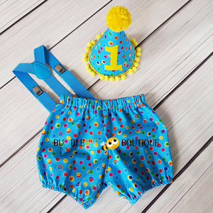 Dots in Dots Cake Smash Outfit